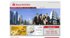 Desktop Screenshot of bankmayora.com