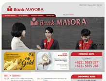 Tablet Screenshot of bankmayora.com